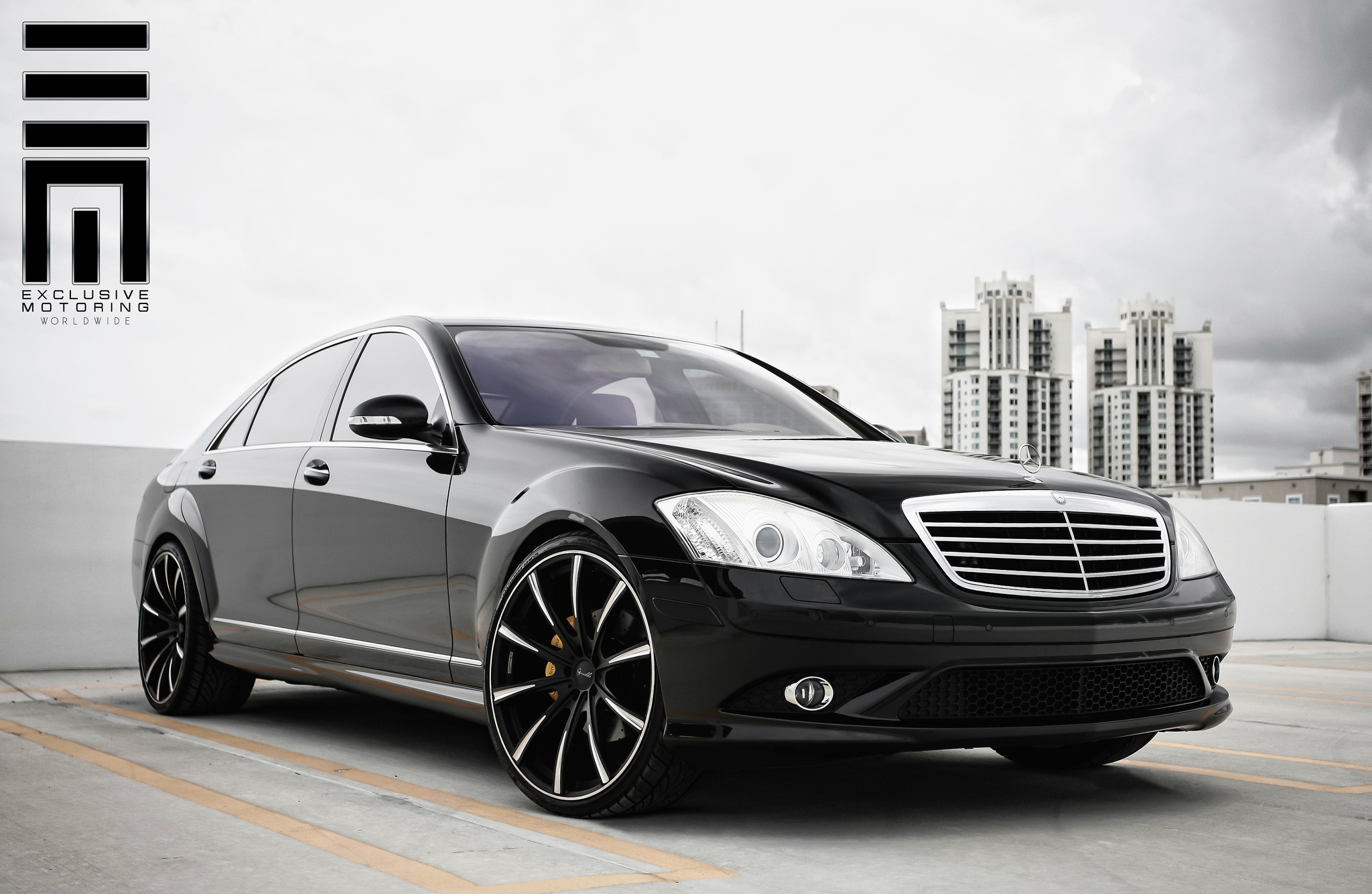 Gianelle Cuba-10 on Mercedes S Class W221